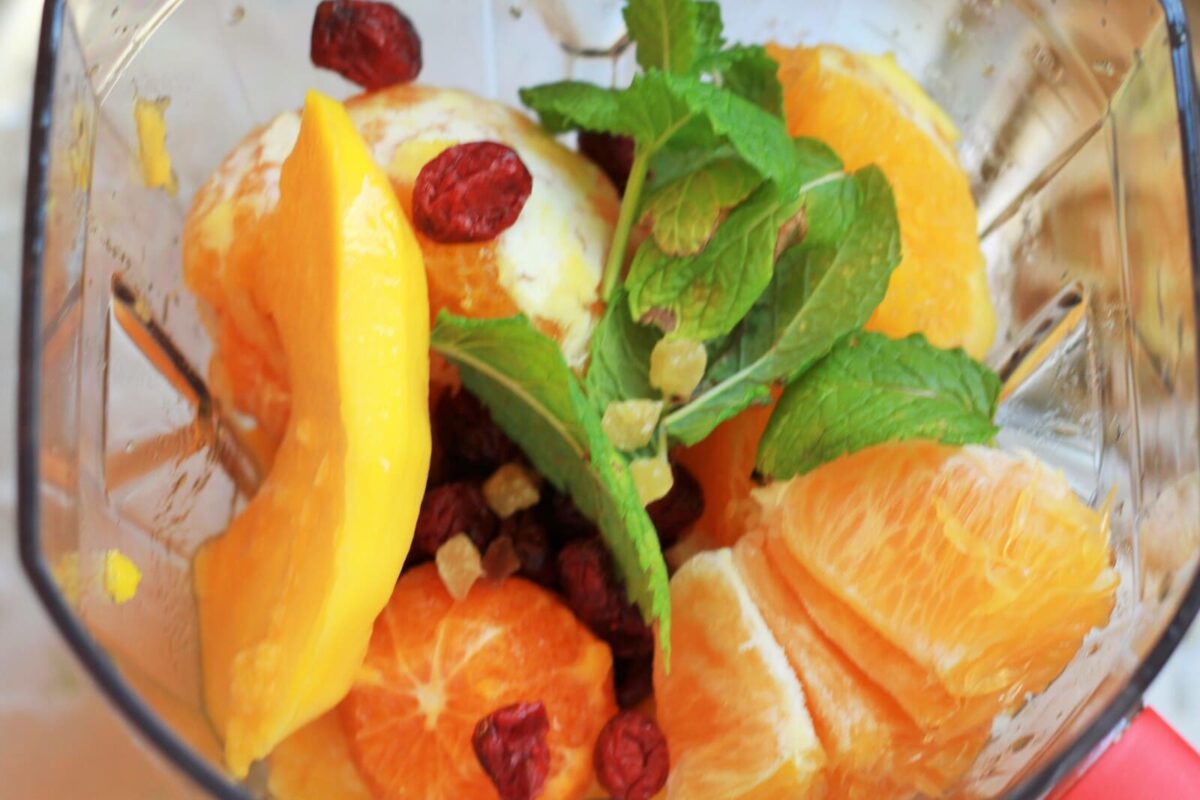 smoothie de ctricos y mango paso 7