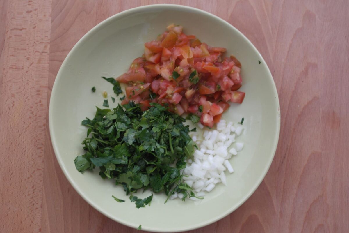 tabul ensalada libanesa paso 5
