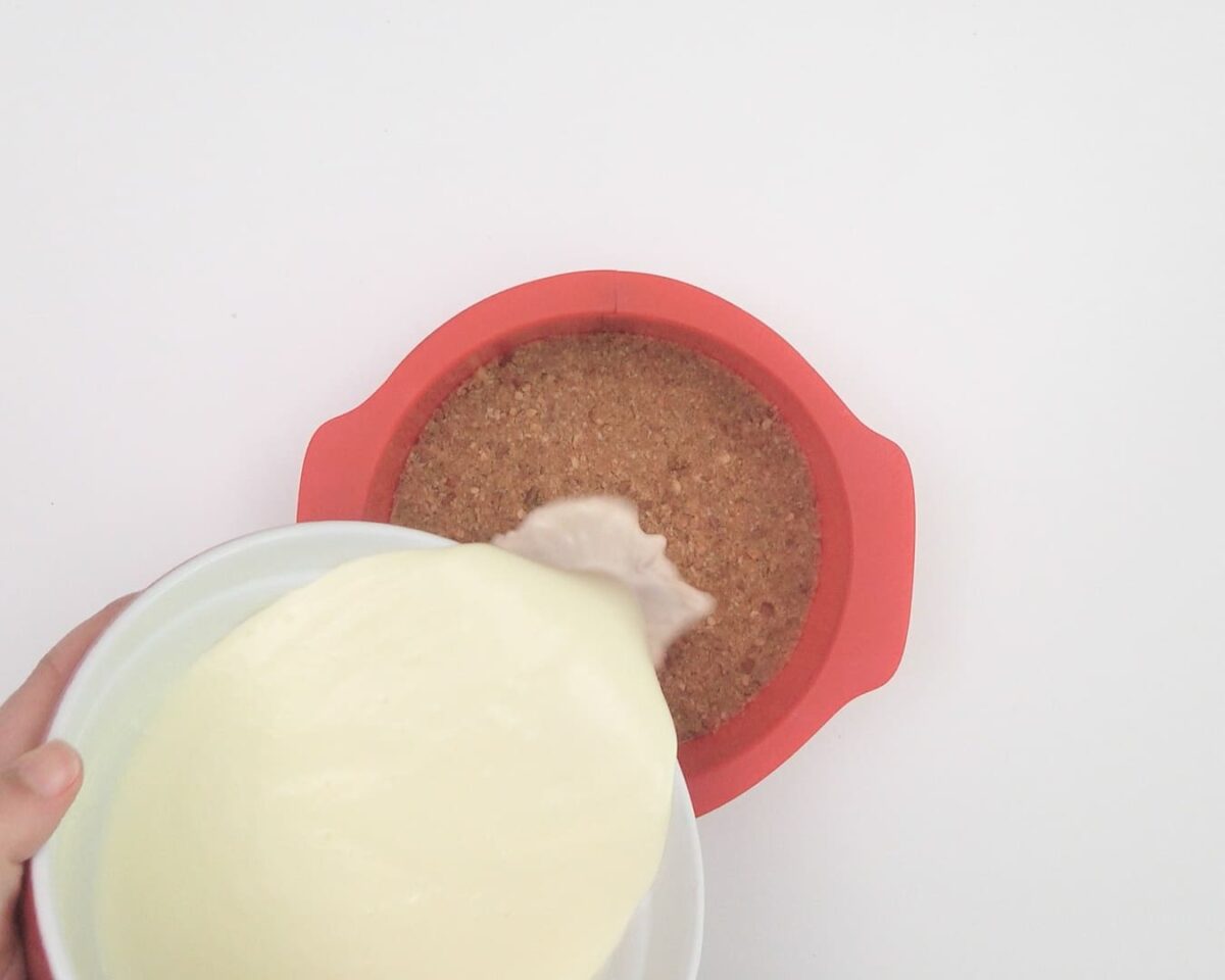 tarta de queso fría paso 20
