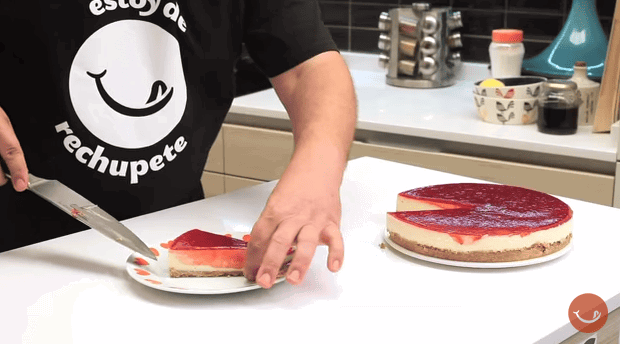 tarta de queso fría paso 25