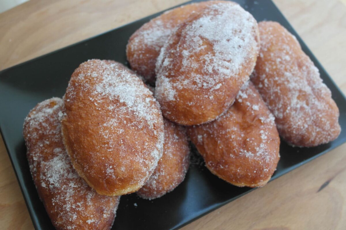 xuxos o pepitos rellenos de crema paso 20
