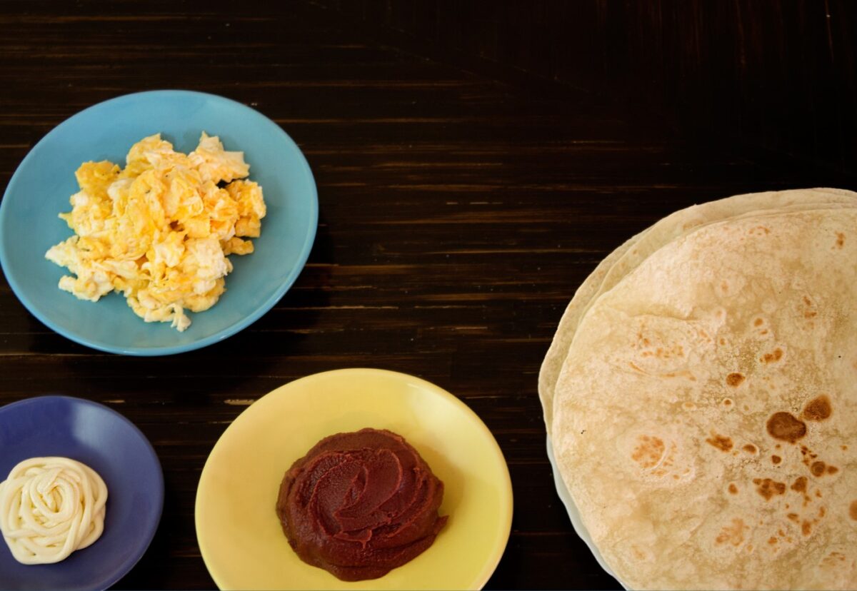 Baleadas hondureñas. Receta casera fácil y deliciosa