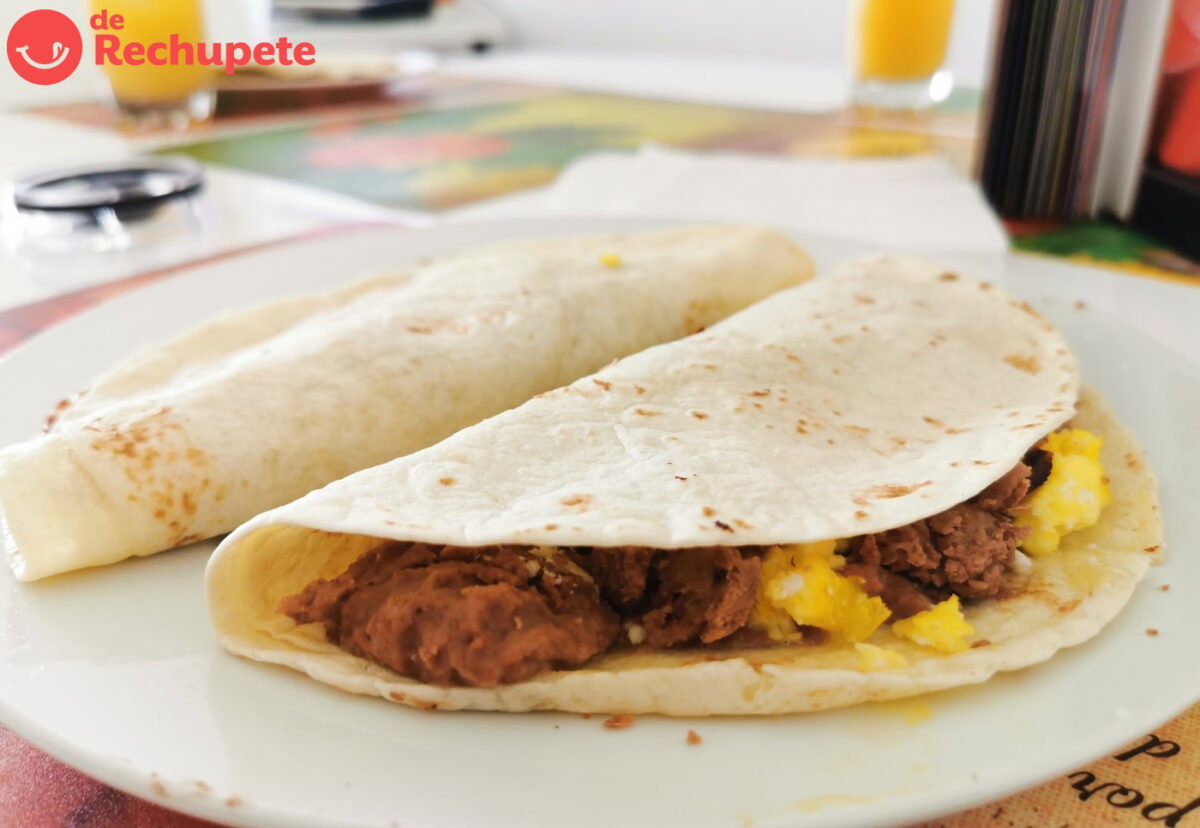 Baleadas hondureñas. Receta casera fácil y deliciosa