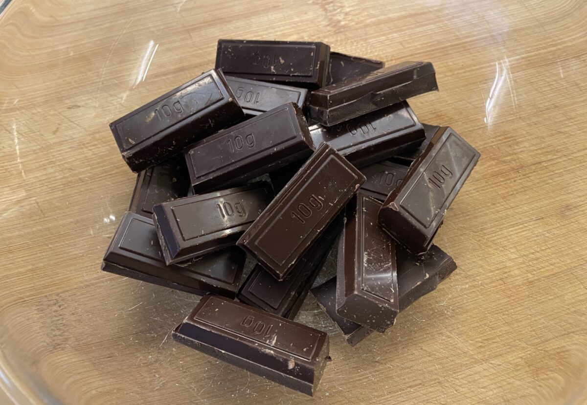 Bizcocho de chocolate y aguacate. Una receta paso a paso