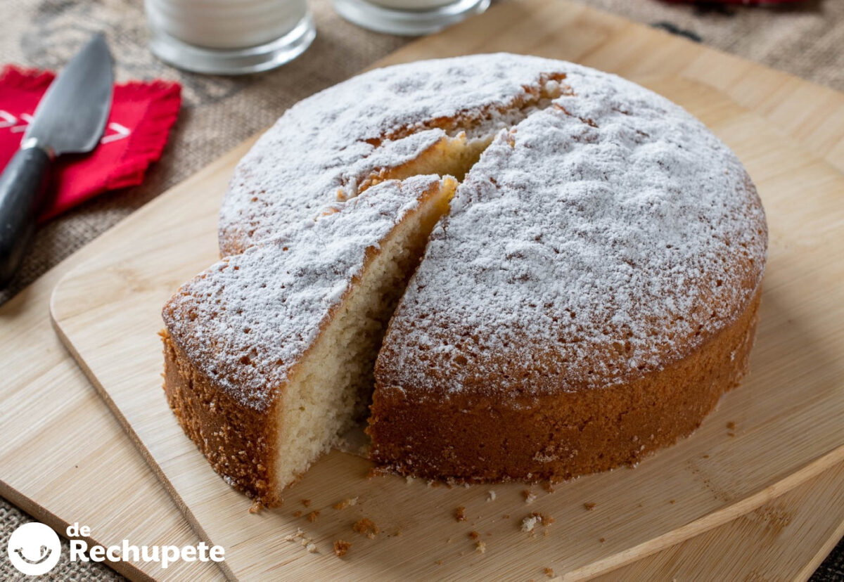 Bizcocho de leche de coco. Un postre delicioso paso a paso