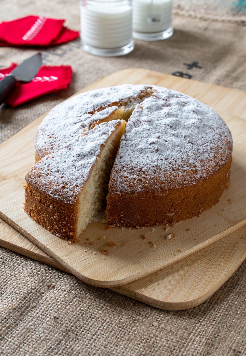 Bizcocho de leche de coco. Un postre delicioso paso a paso