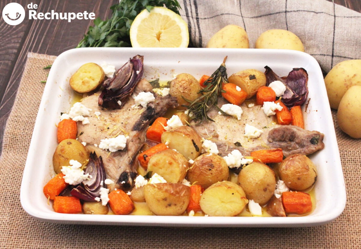 Chuletas de cerdo al horno