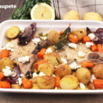 Chuletas de cerdo al horno jugosas y sabrosas. Receta fácil y rápida