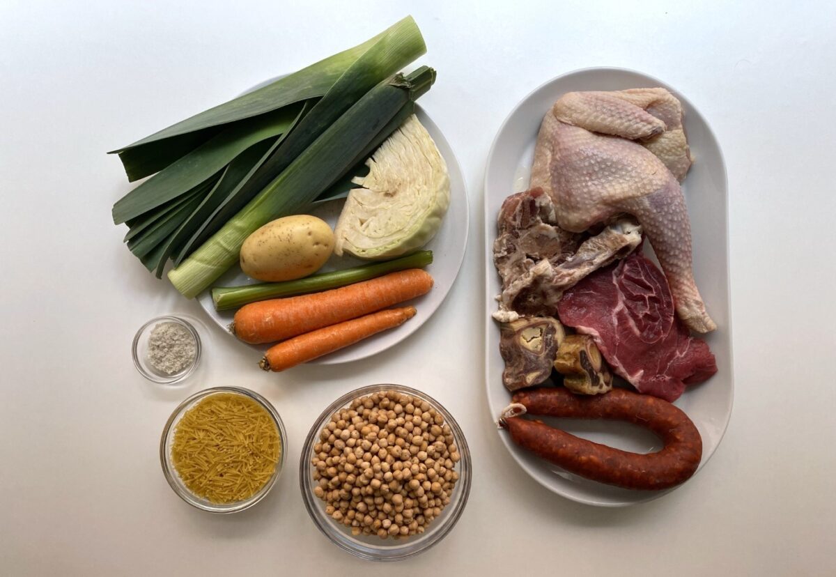 Cocido de garbanzos