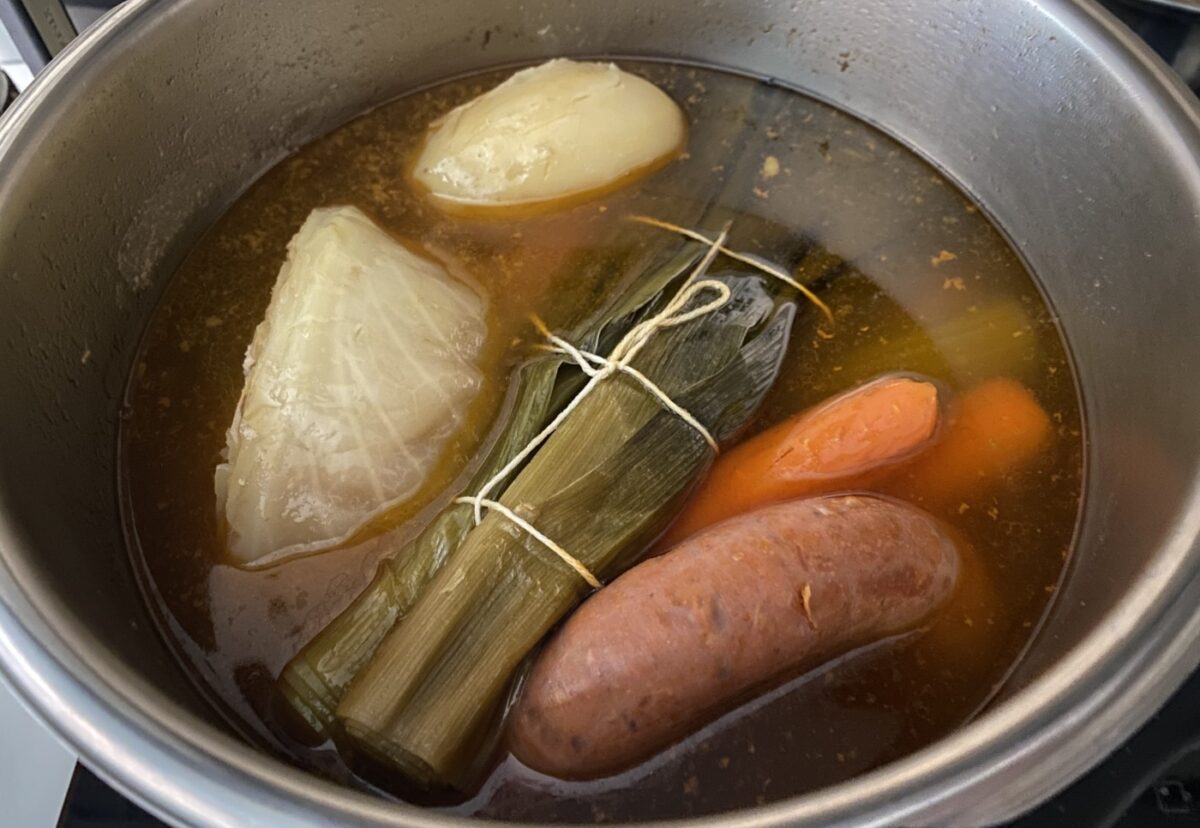 Cocido de garbanzos. Un clásico de la cocina española