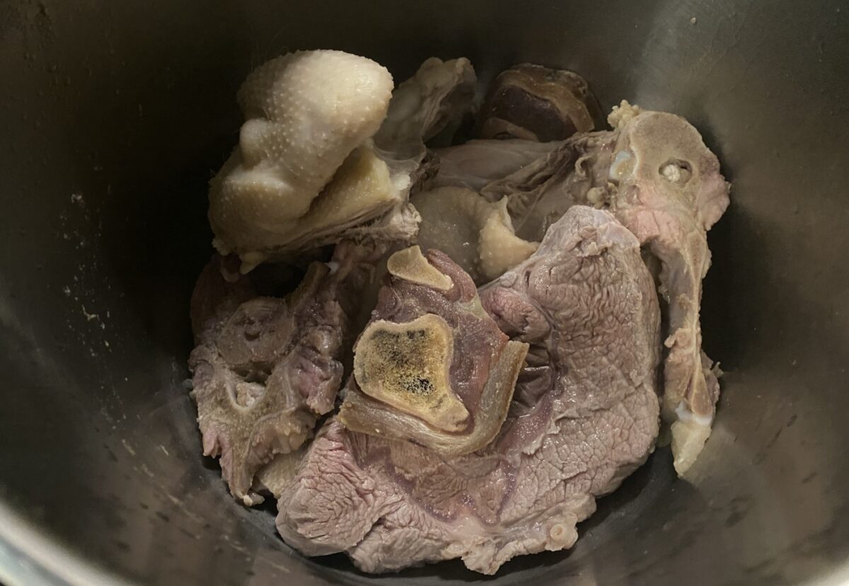 Cocido de garbanzos