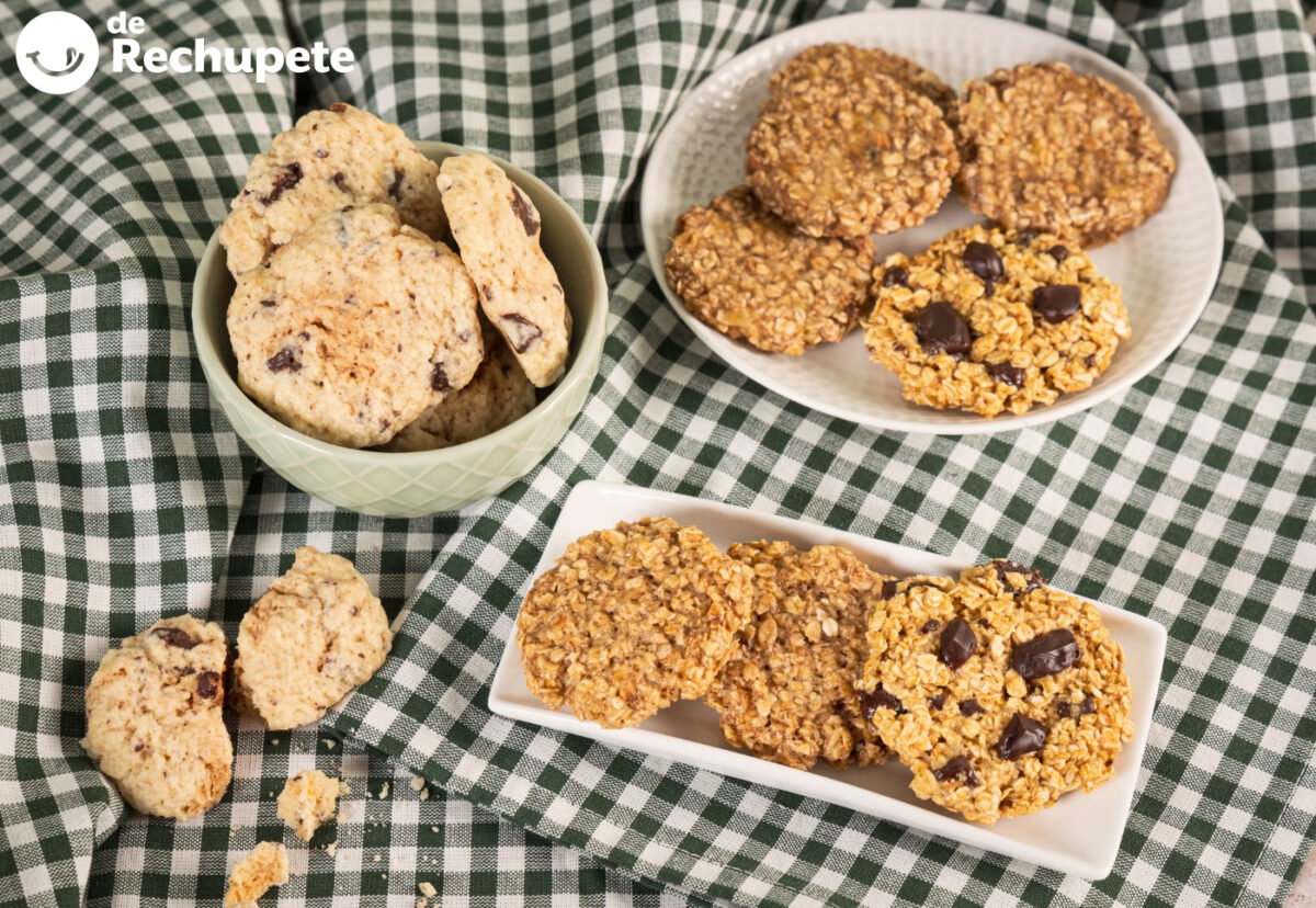 Galletas exprés en microondas.  tipos paso a paso