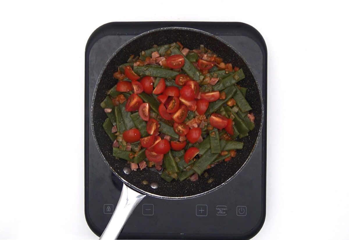 Judías verdes con tomate. Una receta casera y deliciosa