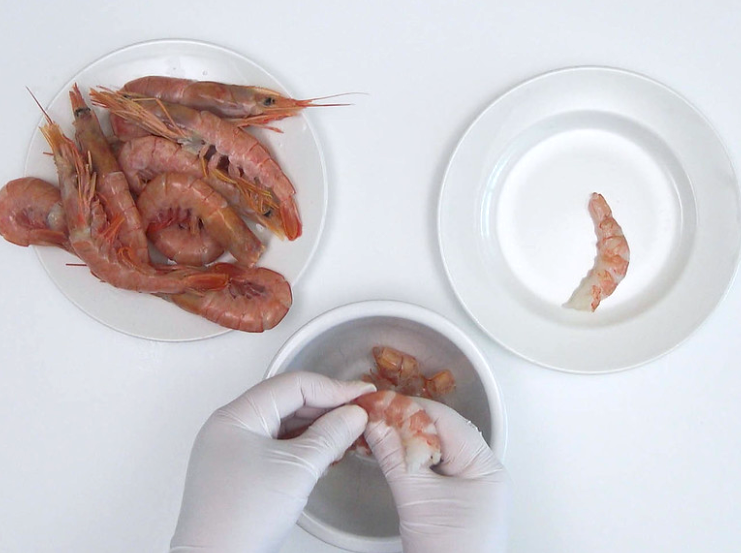Pimientos rellenos de gambas y bacalao. Una receta deliciosa