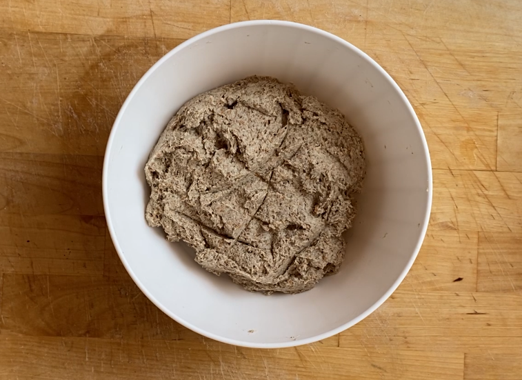 Pan integral con chocolate y avellanas paso a paso