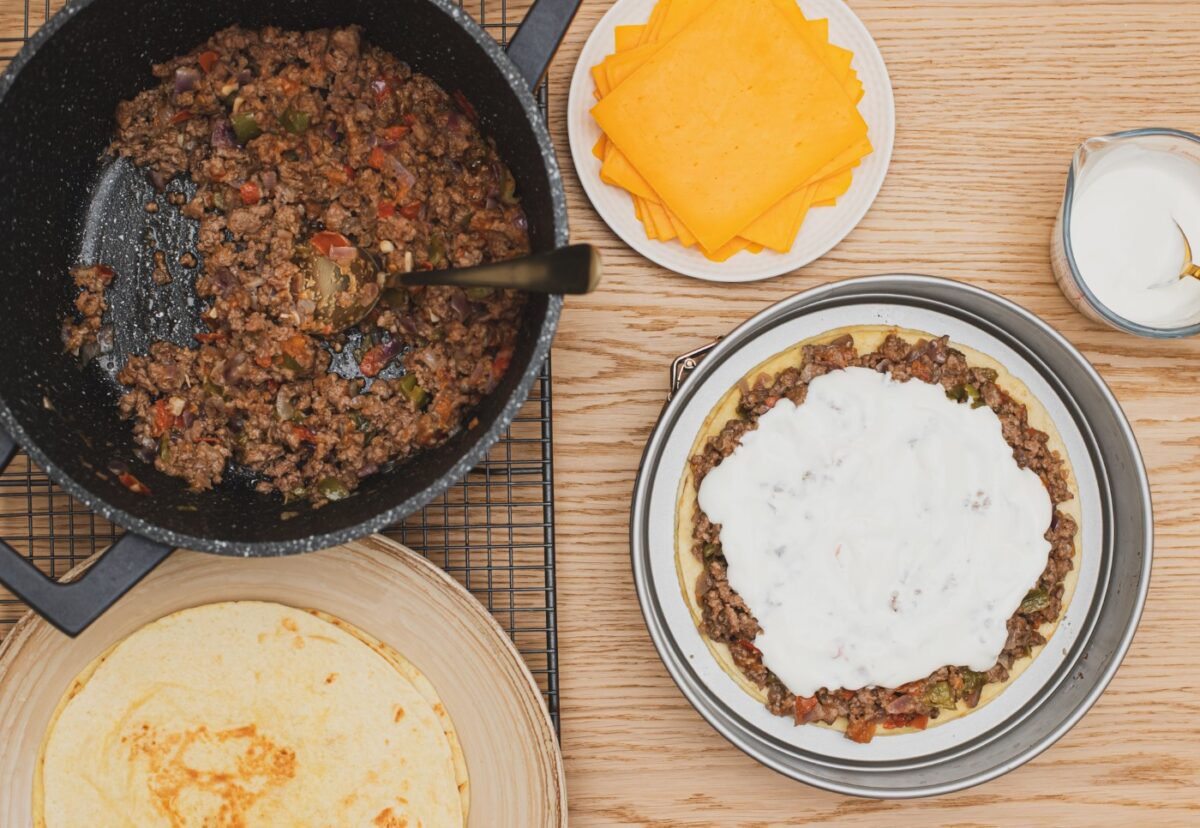 Pastel azteca. Una receta fácil mexicana paso a paso