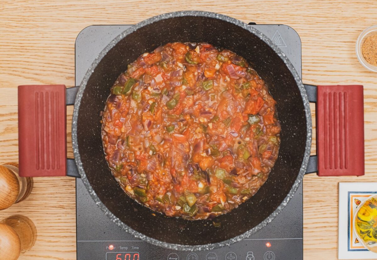 Pastel azteca. Una receta fácil mexicana paso a paso