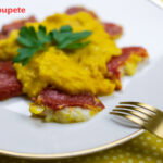 Pimientos rellenos de gambas y bacalao. Una receta deliciosa