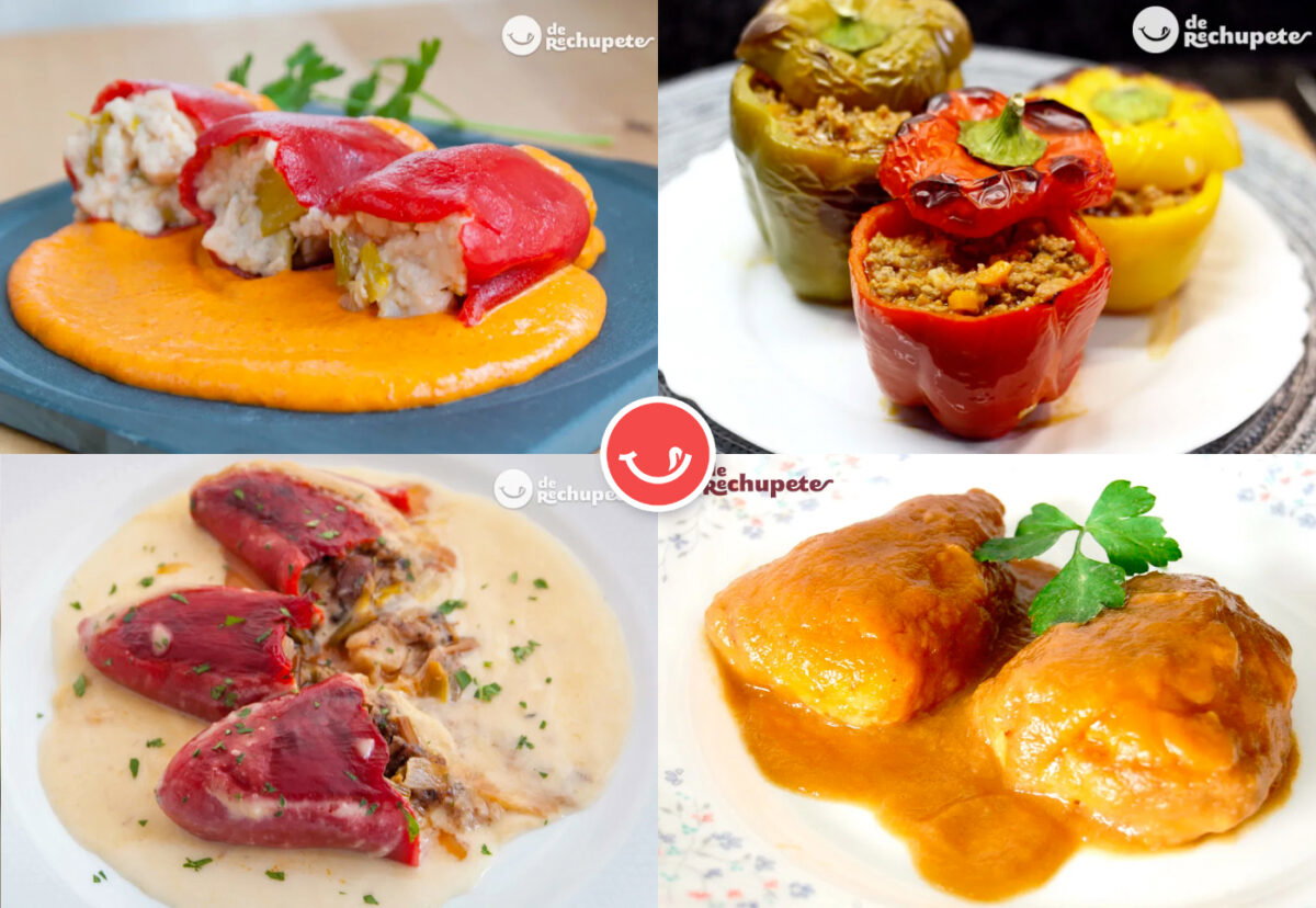 recetas de pimientos rellenos fáciles y originales para cualquier momento