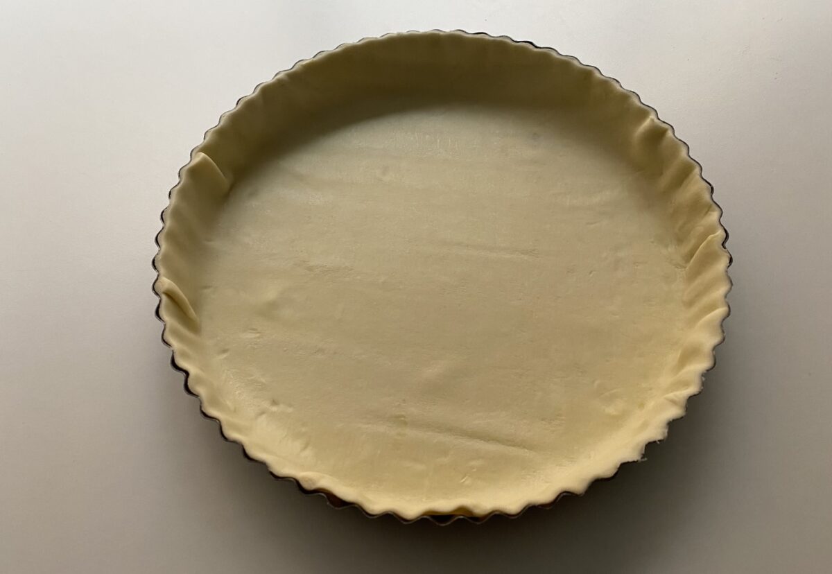 Tarta de manzana con crema pastelera. Una receta paso a paso