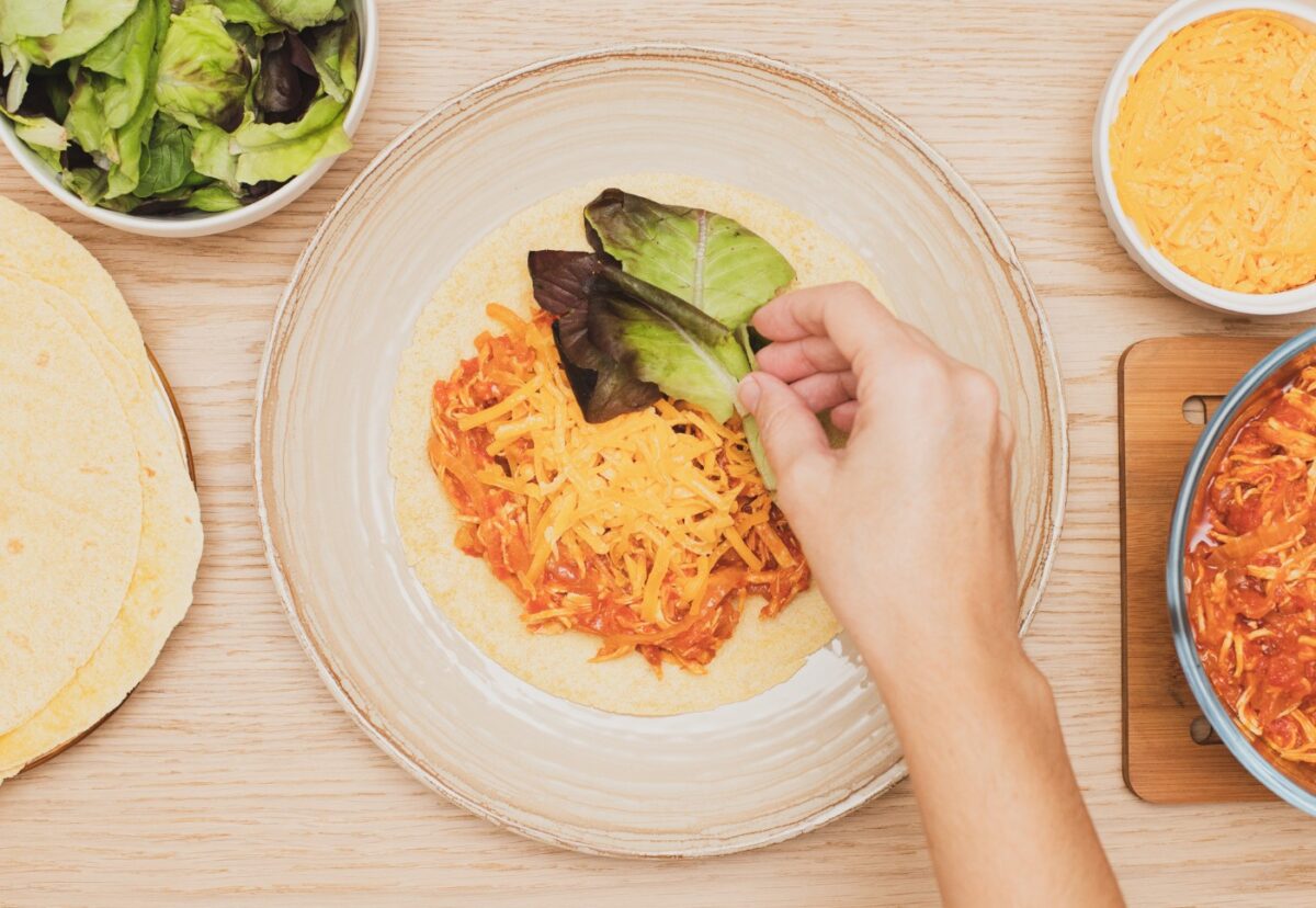 Tinga de pollo. Receta tradicional mexicana fácil y sabrosa
