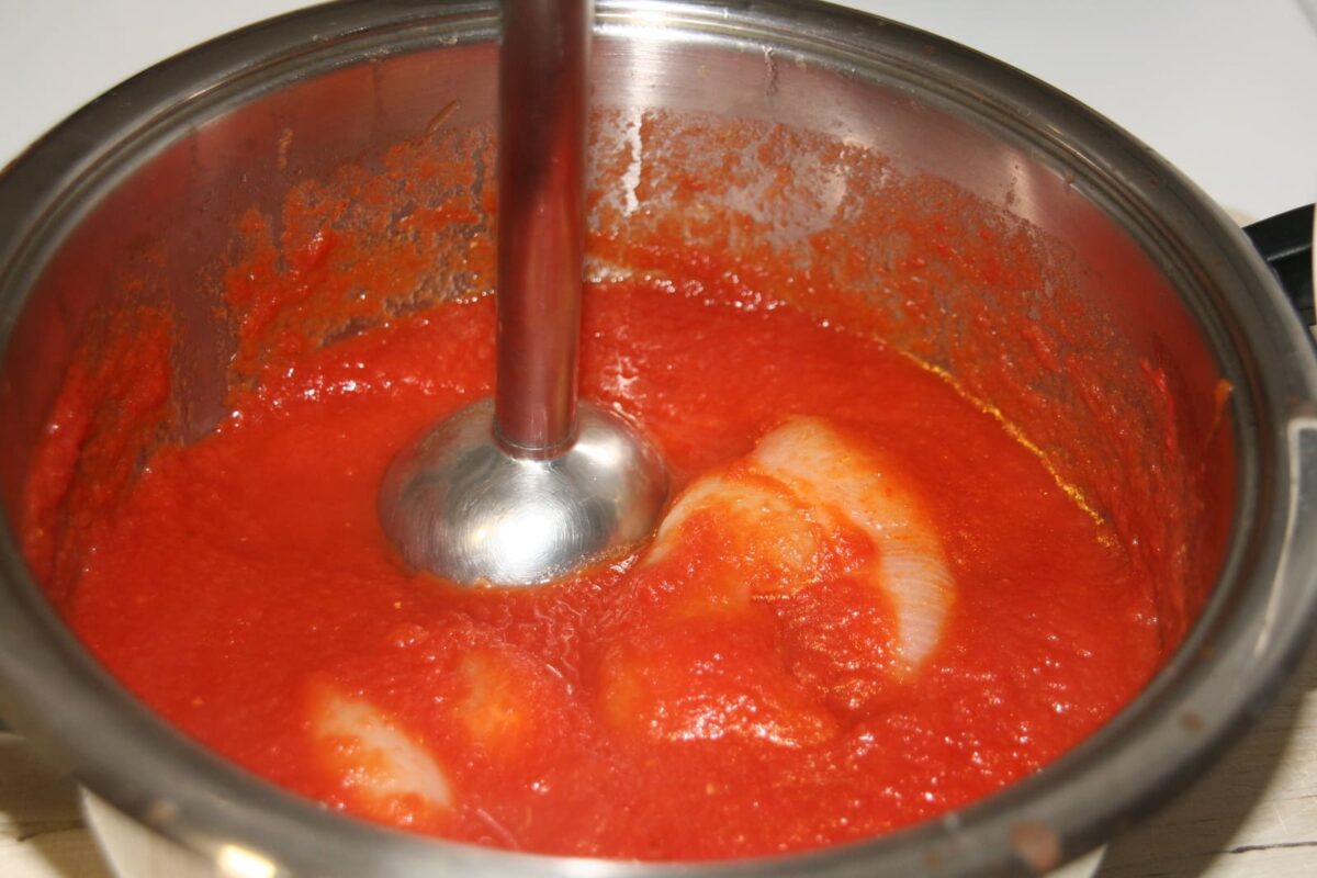 albóndigas con pisto paso 15