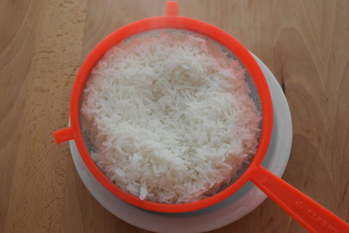 arroz frito paso 13