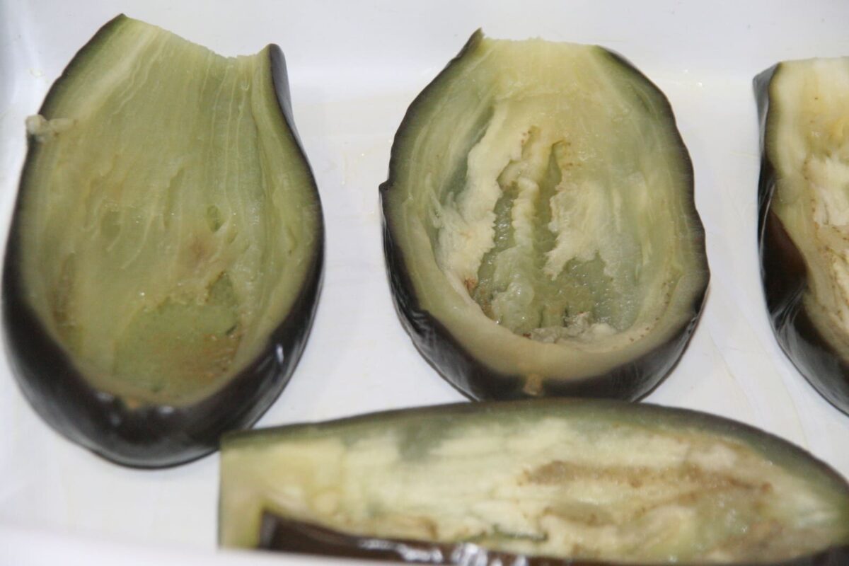 berenjenas rellenas de carne paso 17