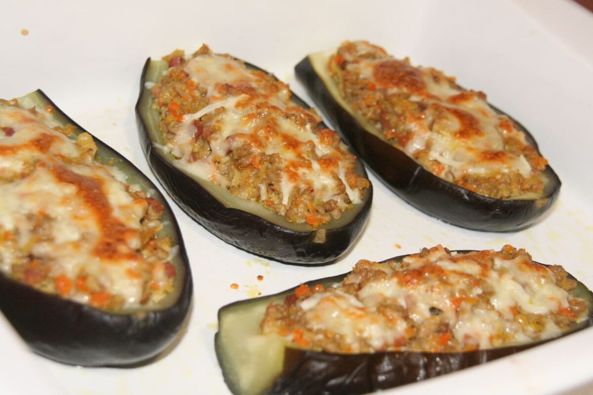 berenjenas rellenas de carne paso 23