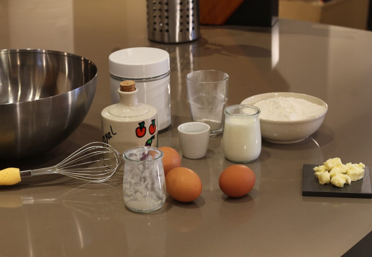 Bizcocho de yogur: ingredientes