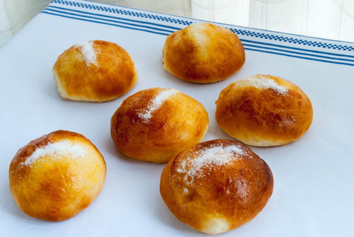 bollos de leche o suizos paso 15