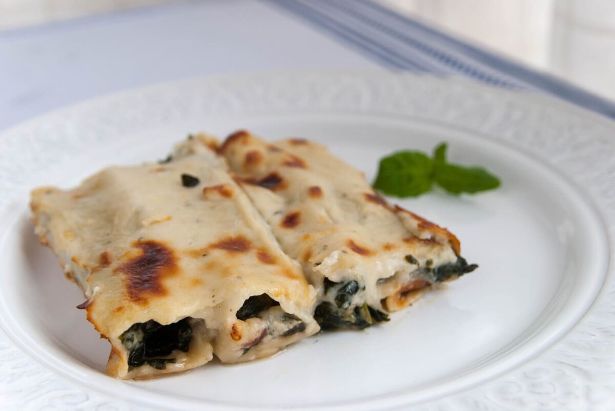 canelones de espinacas paso 19