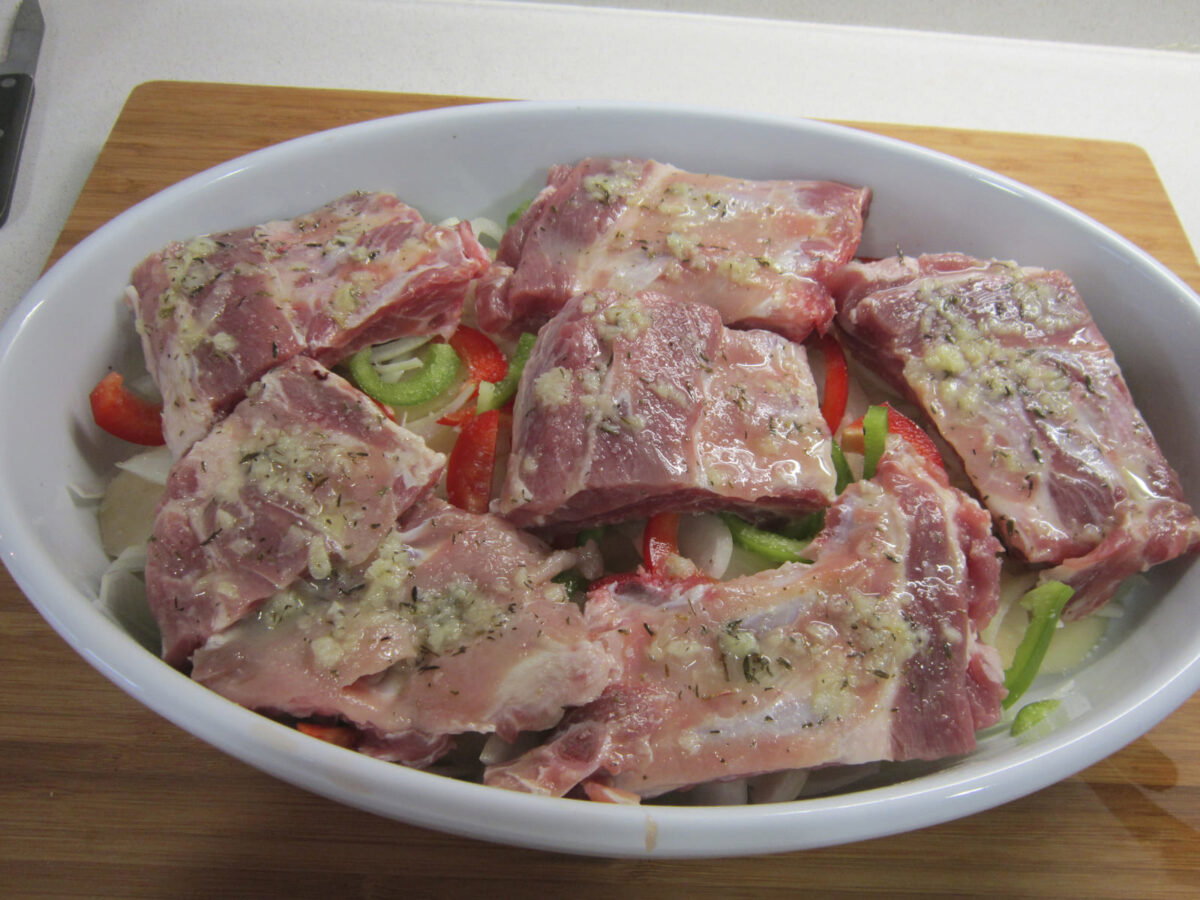 costillas de cerdo al horno paso 12