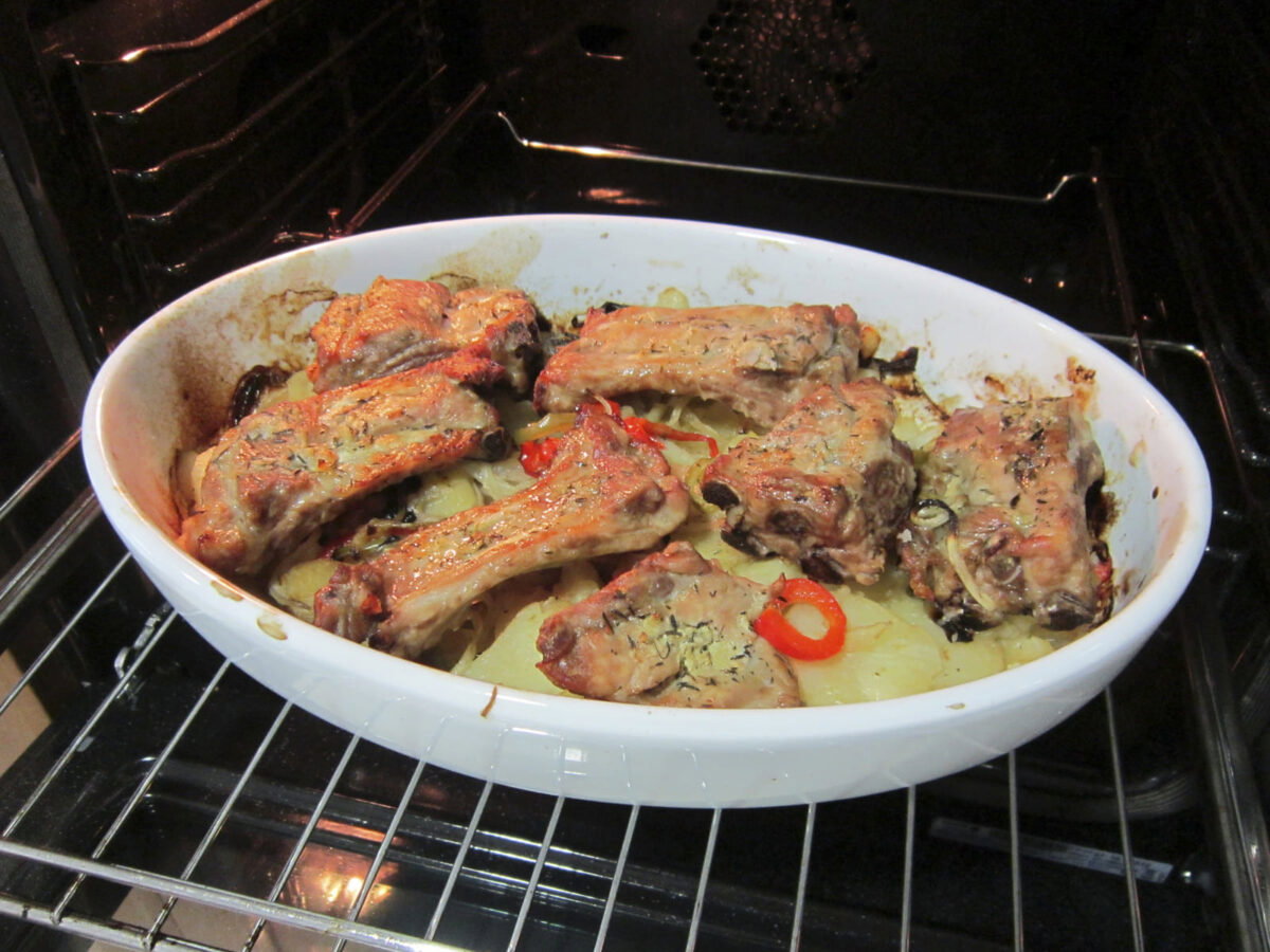 costillas de cerdo al horno paso 14