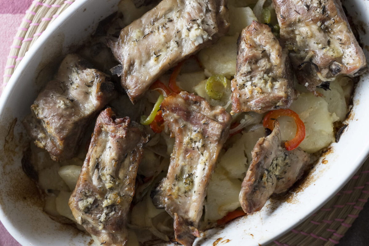 costillas de cerdo al horno paso 15