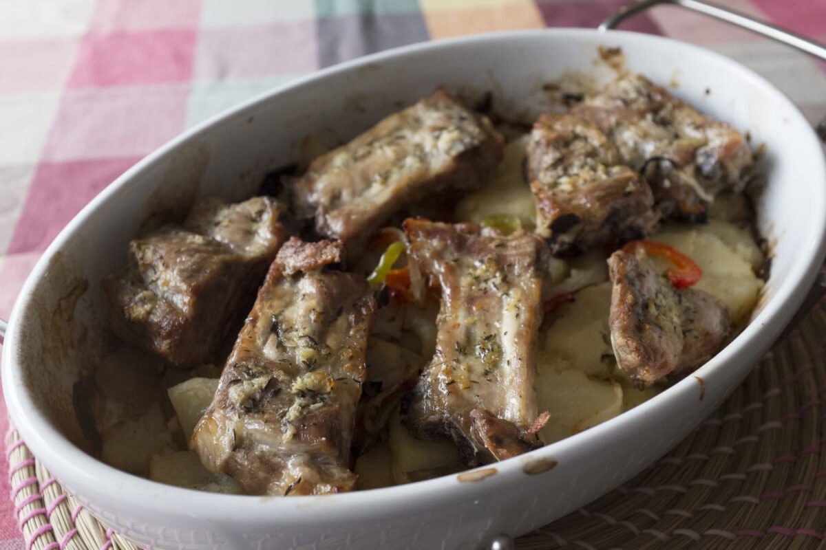 costillas de cerdo al horno paso 17