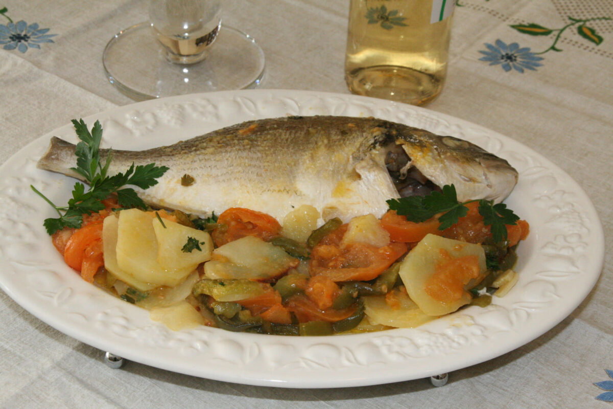 dorada a la menorquina paso 12