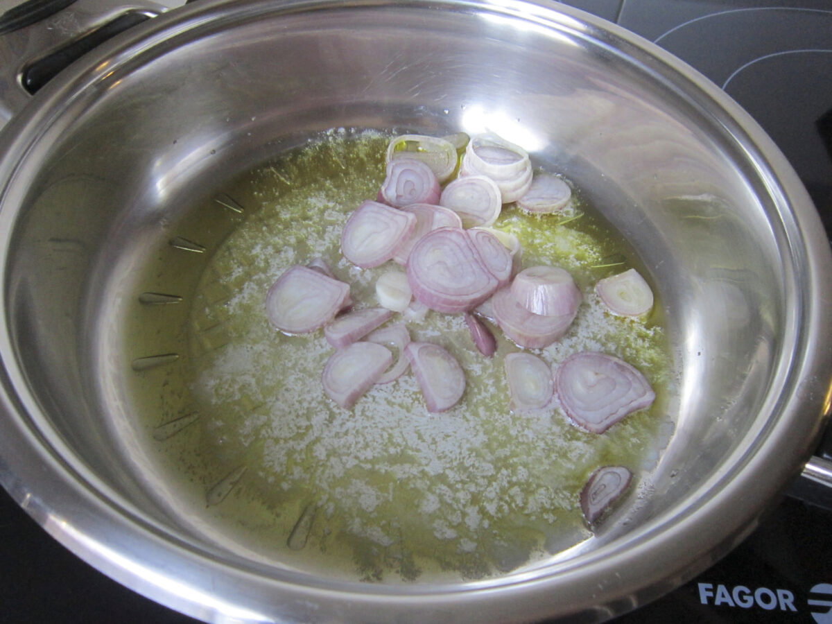 dorada al horno en salsa de aceitunas paso 5