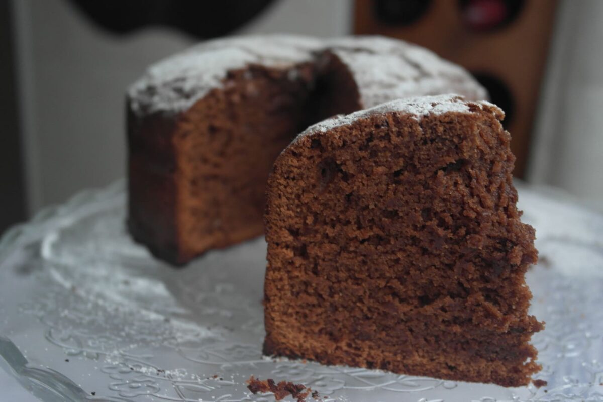 el mejor bizcocho de chocolate paso 19