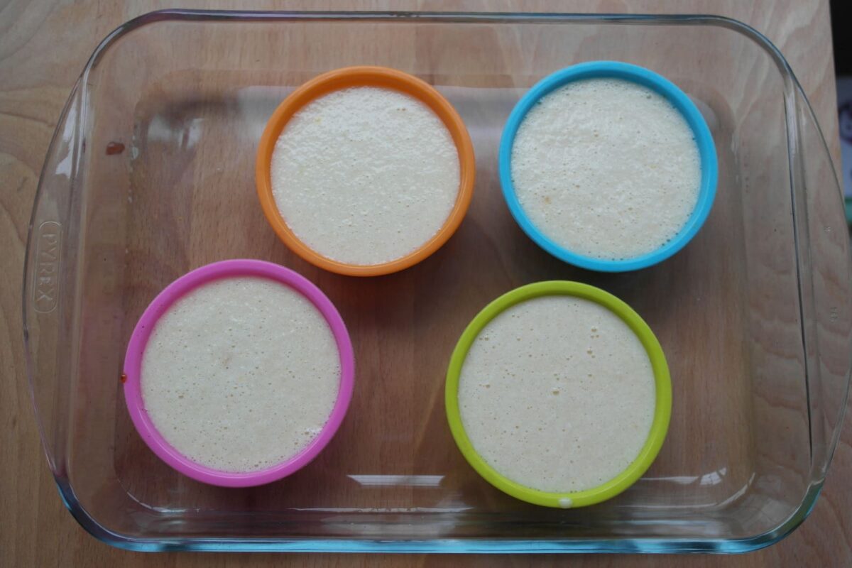 flan de coco paso 11