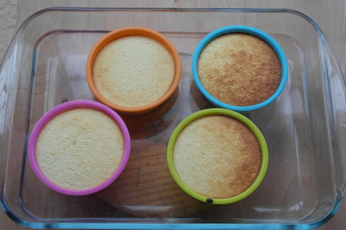 flan de coco paso 12