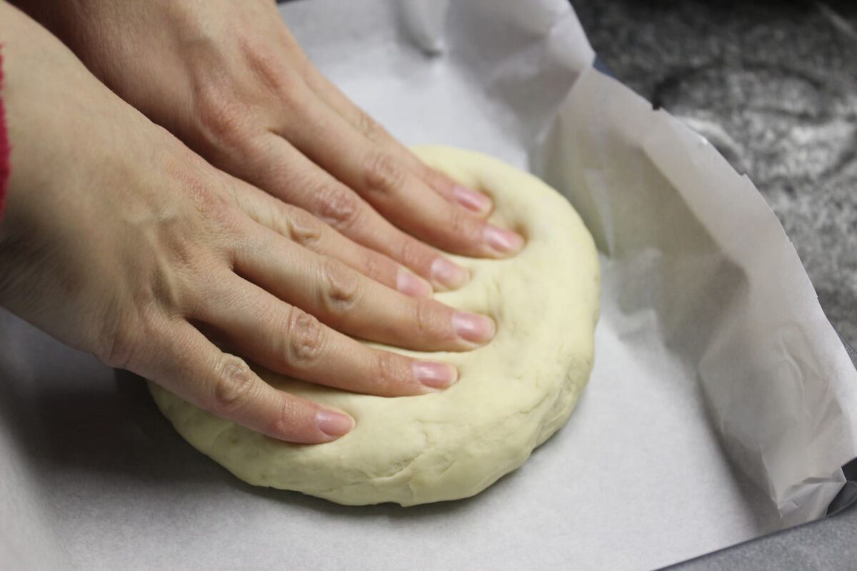 focaccia aceitunas paso 10