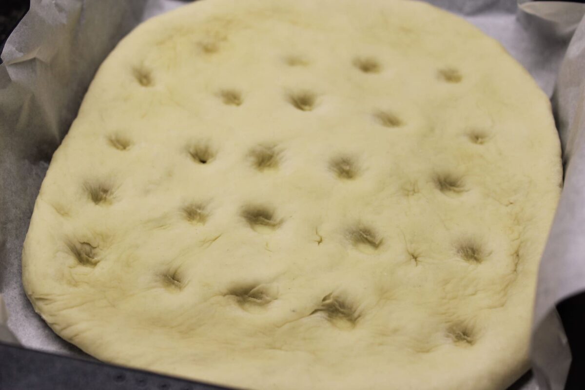 focaccia aceitunas paso 13