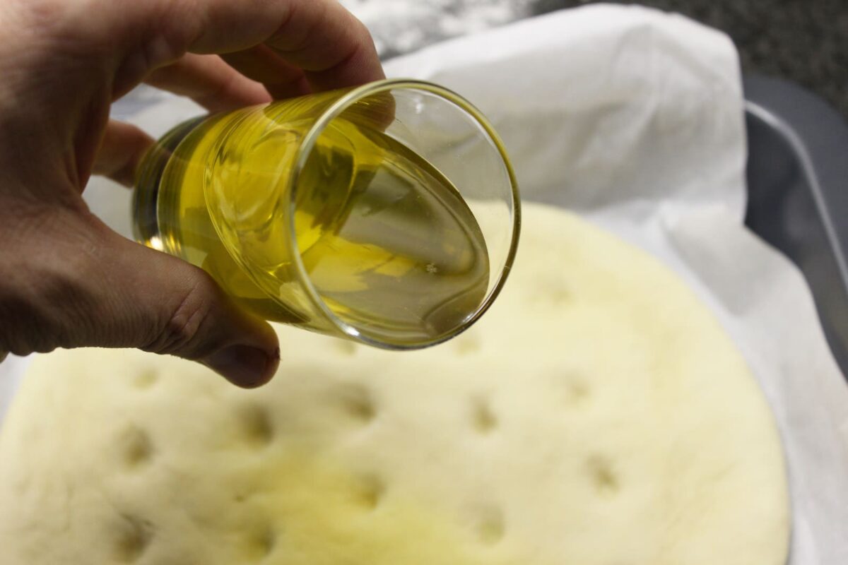 focaccia aceitunas paso 14
