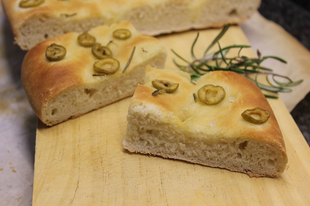 focaccia aceitunas paso 19