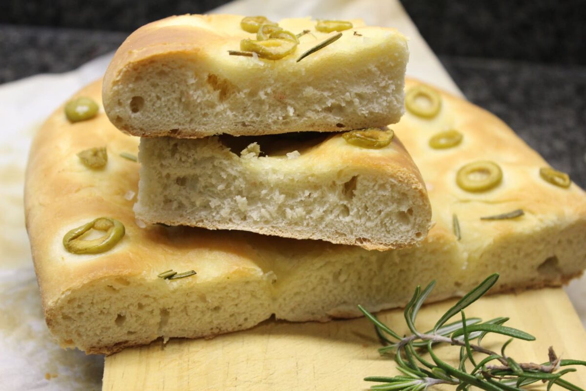 focaccia aceitunas paso 21