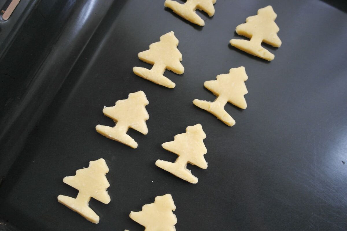 galletas decoradas mini abetos de navidad paso 12