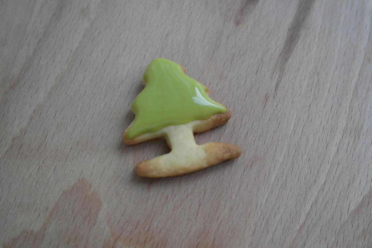 galletas decoradas mini abetos de navidad paso 26