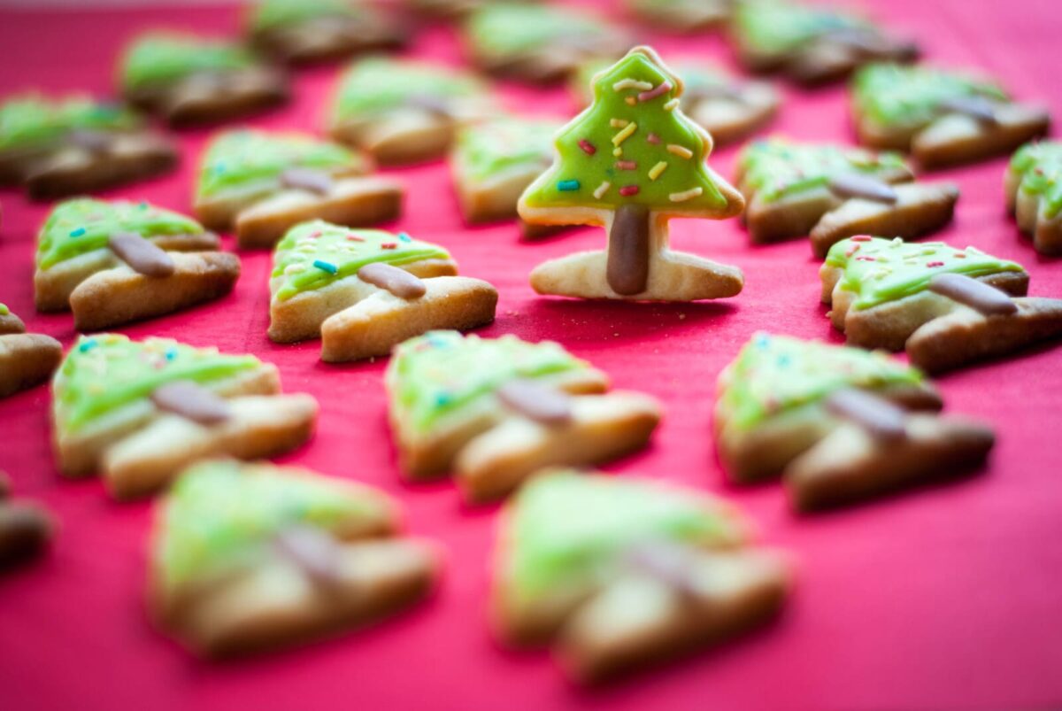 galletas decoradas mini abetos de navidad paso 28