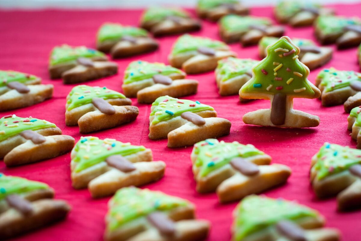 galletas decoradas mini abetos de navidad paso 30